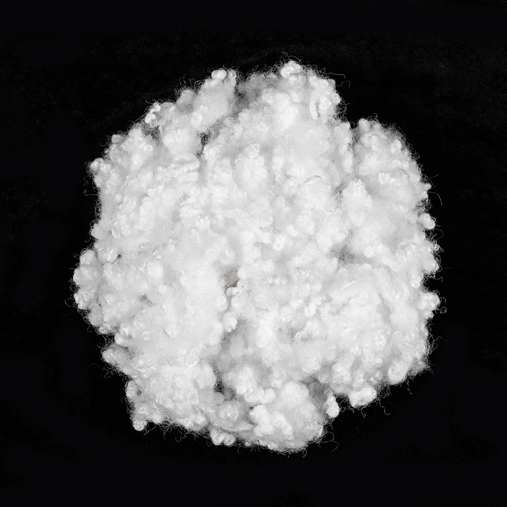 15D HCS polyester hæftefiber
